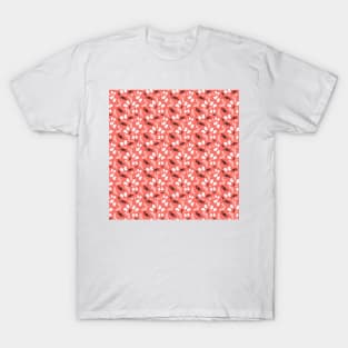Whimsical Butterflies and Moths - Coral Colorway T-Shirt